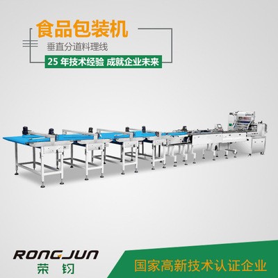工廠直銷鮮花餅月餅綠豆餅自動(dòng)理料包裝機(jī) 專業(yè)定制全自動(dòng)生產(chǎn)線