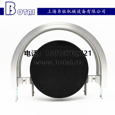 103寬柔性鏈180度輪彎 柔性鏈水平輪彎頭 柔性鏈輸送線