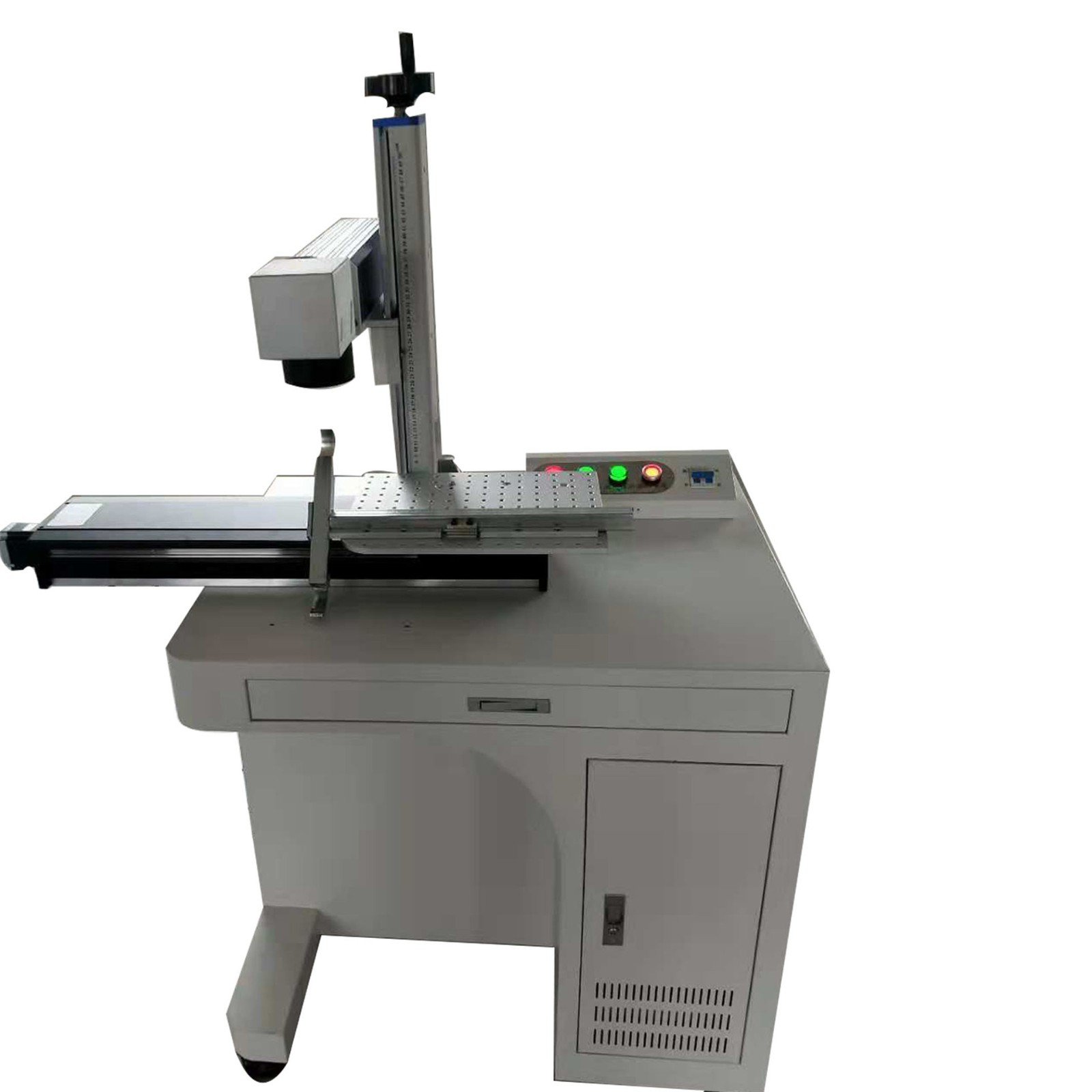 武漢瑞豐500平移臺超級標尺360度旋轉工裝激光刻度打標機性能穩定