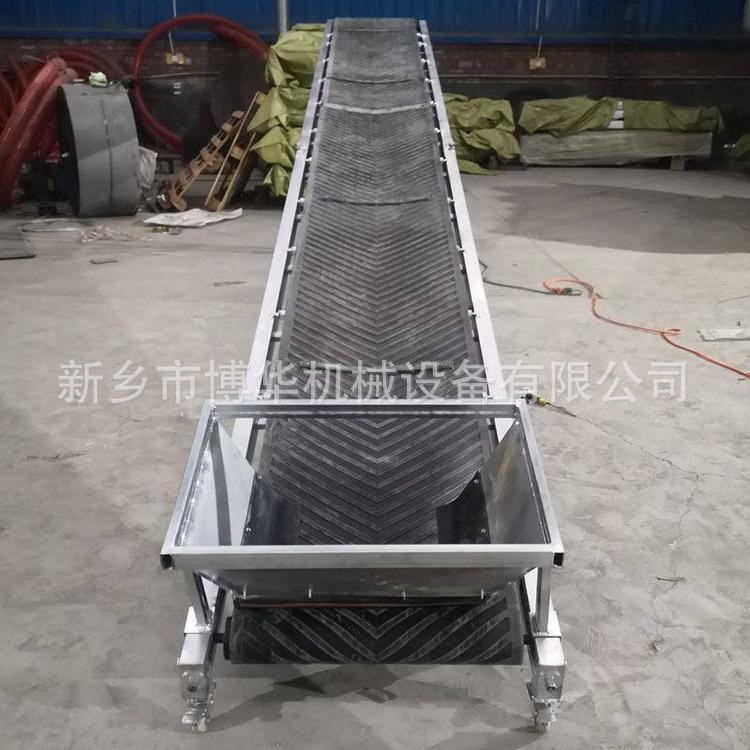 小型折疊皮帶輸送機(jī)6米長(zhǎng)簡(jiǎn)易糧食傳送帶水泥化肥裝車卸貨皮帶機(jī)
