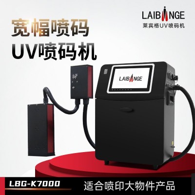 萊賓格 寬幅UV噴碼機全自動流水線平面紙箱食品包裝袋二維碼