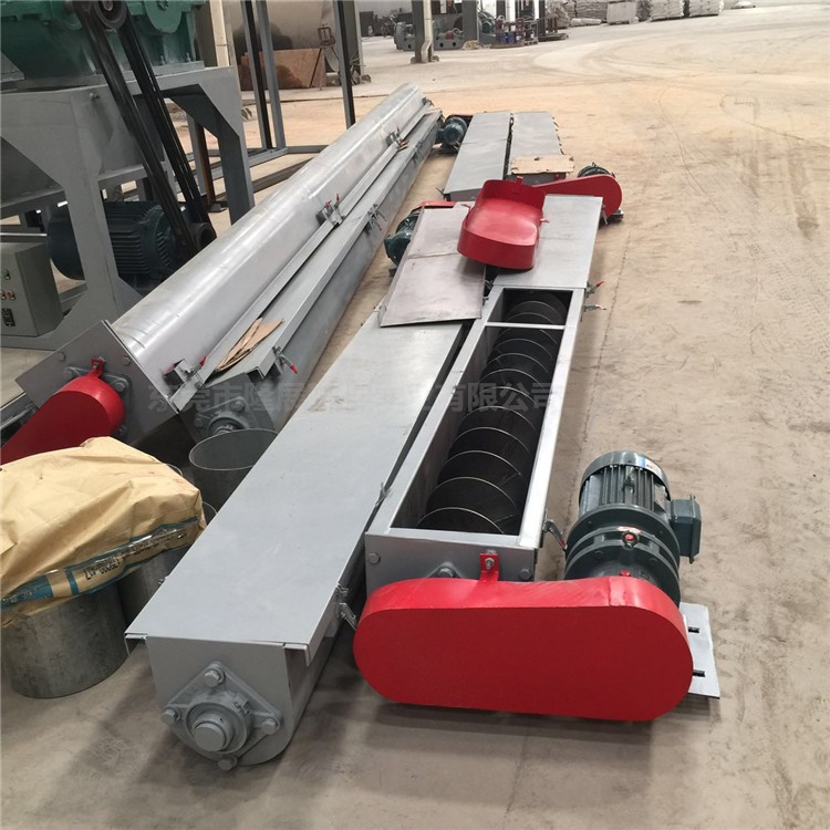 廠家直銷污泥輸送機 無軸螺旋上料機 絞龍式餐廚垃圾送料機