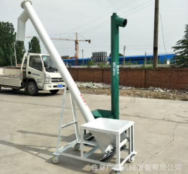 生物質顆粒提升機 不銹鋼上料機 直銷沙子塑料輸送機