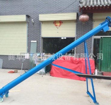 小型吸糧機抽糧機 蛟龍螺旋輸送機廠家地址 絞龍輸送機