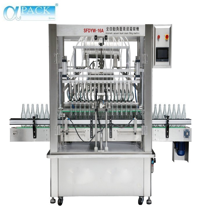 工廠直銷 XBDYW-16 全自動負壓式高液灌裝機 玻璃瓶