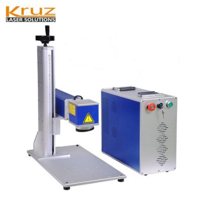 50W便攜激光打標機鐳雕機 金屬銅鋁件不銹鋼雕刻 光纖激光打標機