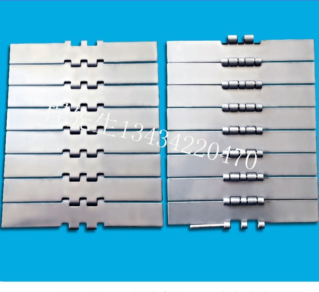 五加侖輸送不銹鋼鏈板 821雙鉸鏈 滾珠鏈板 帶珠子輸送帶 帶膠鏈