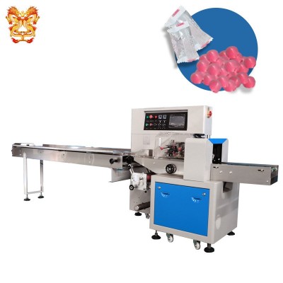 全自動枕式下走膜包裝機食品全自動包裝機甜品糖果密封包裝機廠家