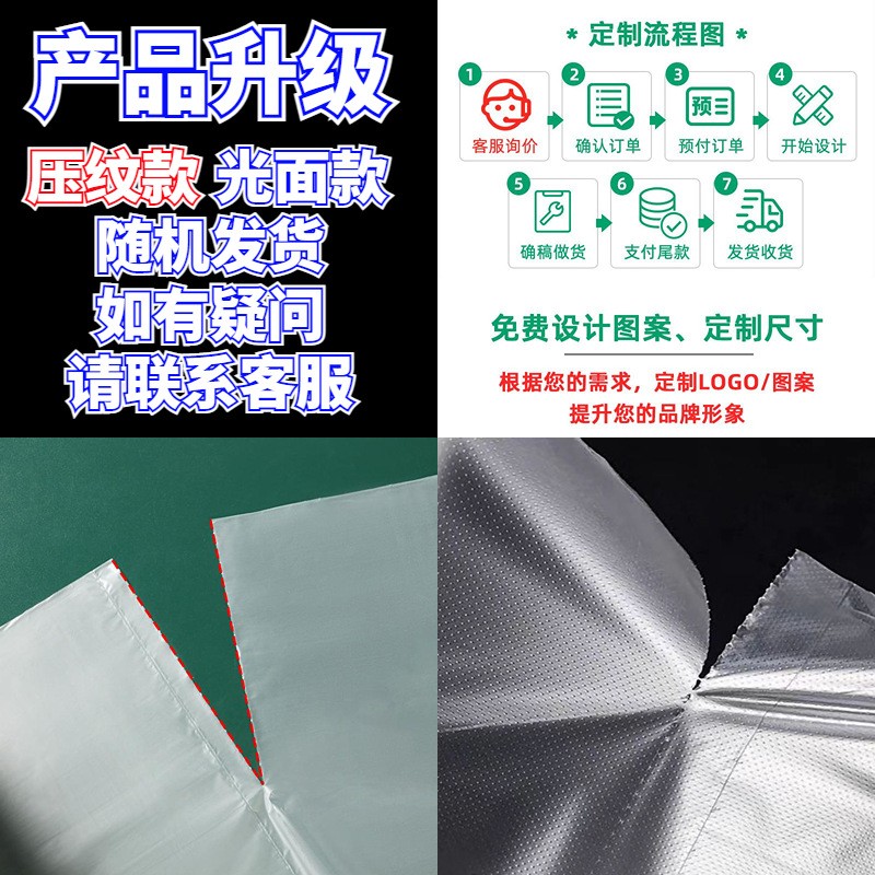 大卷加厚點斷連卷袋塑料袋批發廚房保鮮袋食品級家用一次性食品袋