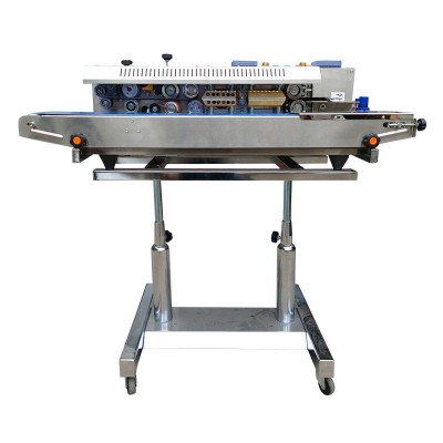 全良牌連續(xù)封口機(jī)商用全自動(dòng)抽真空充氮?dú)庋鯕饽営猩∽职b機(jī)