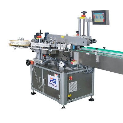 佩索包裝 工廠現(xiàn)貨 直線、旋轉(zhuǎn)立式不干膠貼標機