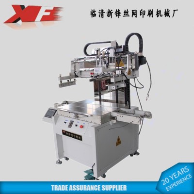 自動出料絲網印刷設備 平面玻璃印刷機 實驗室載玻片輸出絲印機