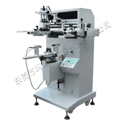 全自動(dòng)曲面水杯油桶瓶絲網(wǎng)印刷機(jī)化妝瓶圓面轉(zhuǎn)印機(jī)廠家轉(zhuǎn)盤絲印機(jī)