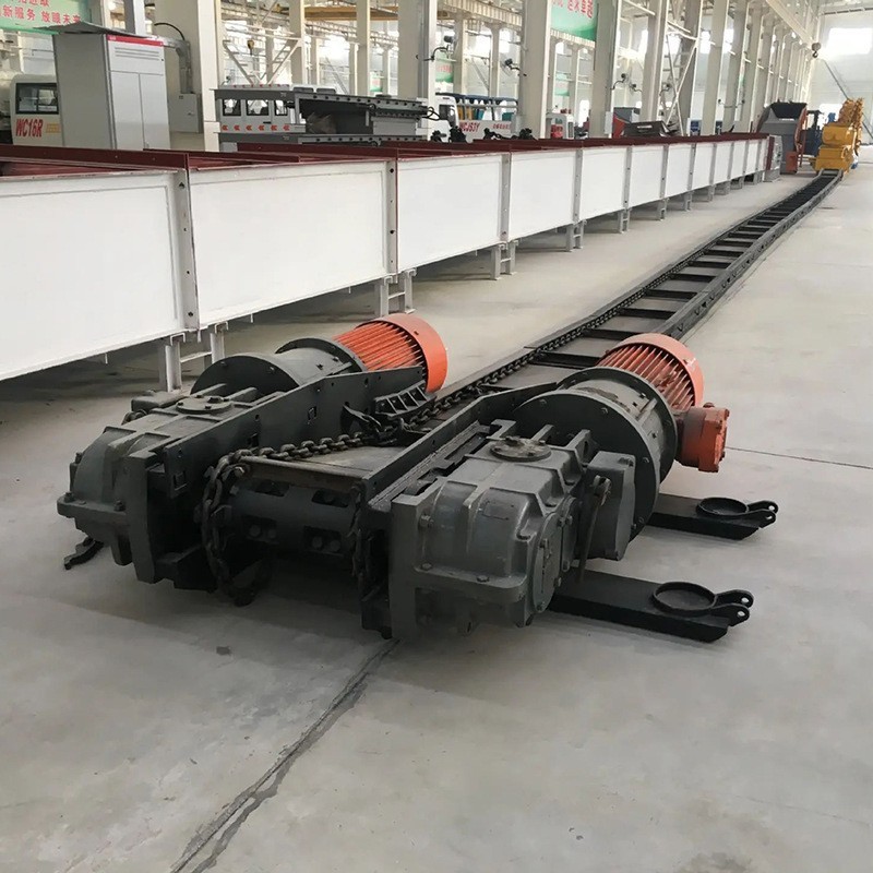 密封式環鏈條式輸送機 海紅蕊大坡度刮板喂料機