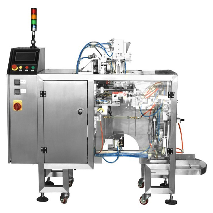 低價定制迷你單工位預制袋拉鏈袋自動取袋開袋充填封口包裝機