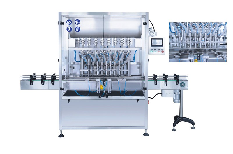 全自動(dòng)八頭膏體灌裝機(jī)LY-ZG50J