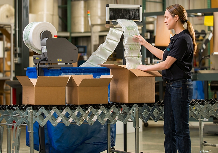 氣枕填充保護包裝系統(tǒng) 氣枕填充保護包裝系統(tǒng)