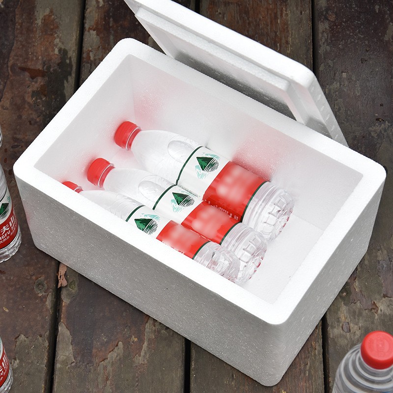 廠家四號箱保溫保冷食品水果生鮮冷凍快遞外賣白色泡沫箱大量批發