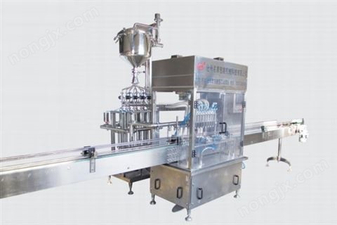 MJ6000-8頭直線瓶裝伺服定量灌裝機(jī)